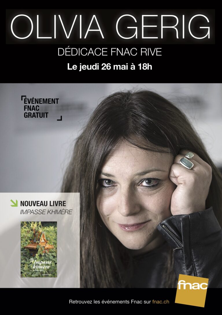 Dédicace à&nbsp;la Fnac de Rive le 26 mai à&nbsp;18h00&nbsp;!