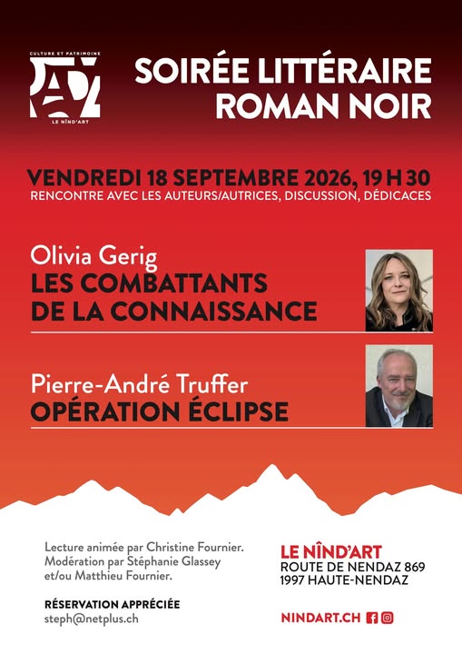 18 Sept 26, Soirée Roman Noir, Nînd’Art
