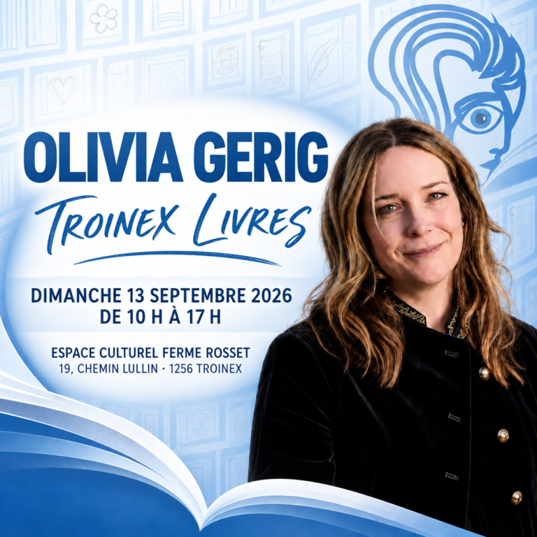 Rencontres et dédicaces à la ferme Rosset à Troinex dans le cadre de Troinex Livres le dimanche 13 septembre de 10h à 17h
