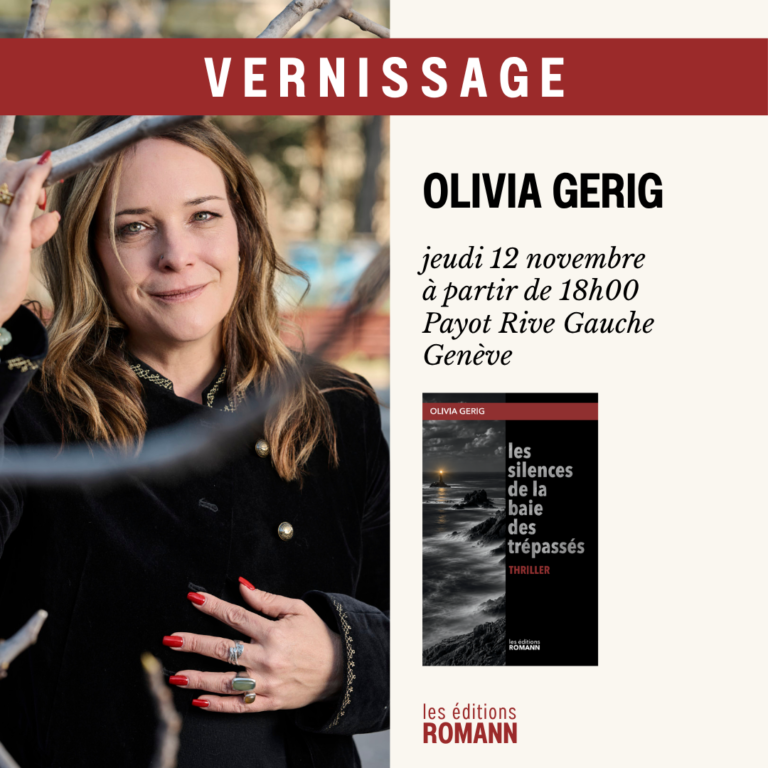 Vernissage — Les Silences de la baie des Trépassés — Jeudi 12 novembre — Librairie Payot Rive Gauche, Genève — 18 h